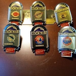 Coca-Cola 1993 Colorado inaugural season pins